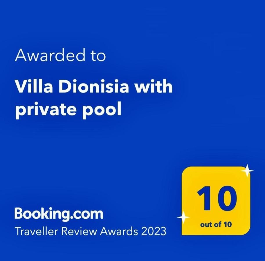 Apartament Dionisia With Private Pool Roumelí